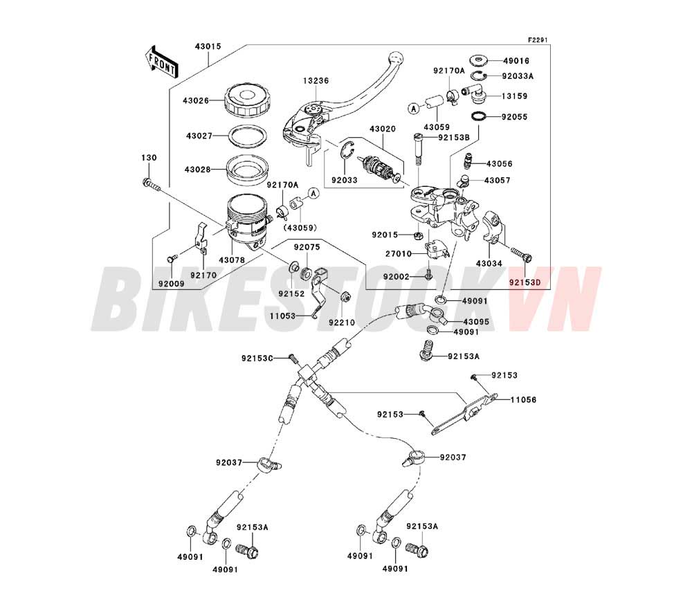 CHASSIS FRONT MASTER CYLINDER