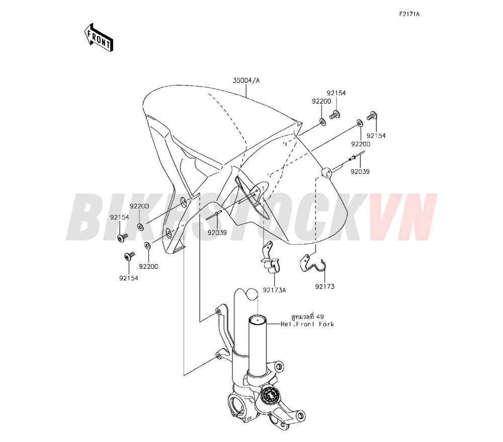 CHASSIS FRONT FENDER(S)