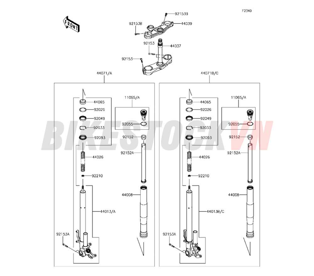 CHASSIS FRONT FORK