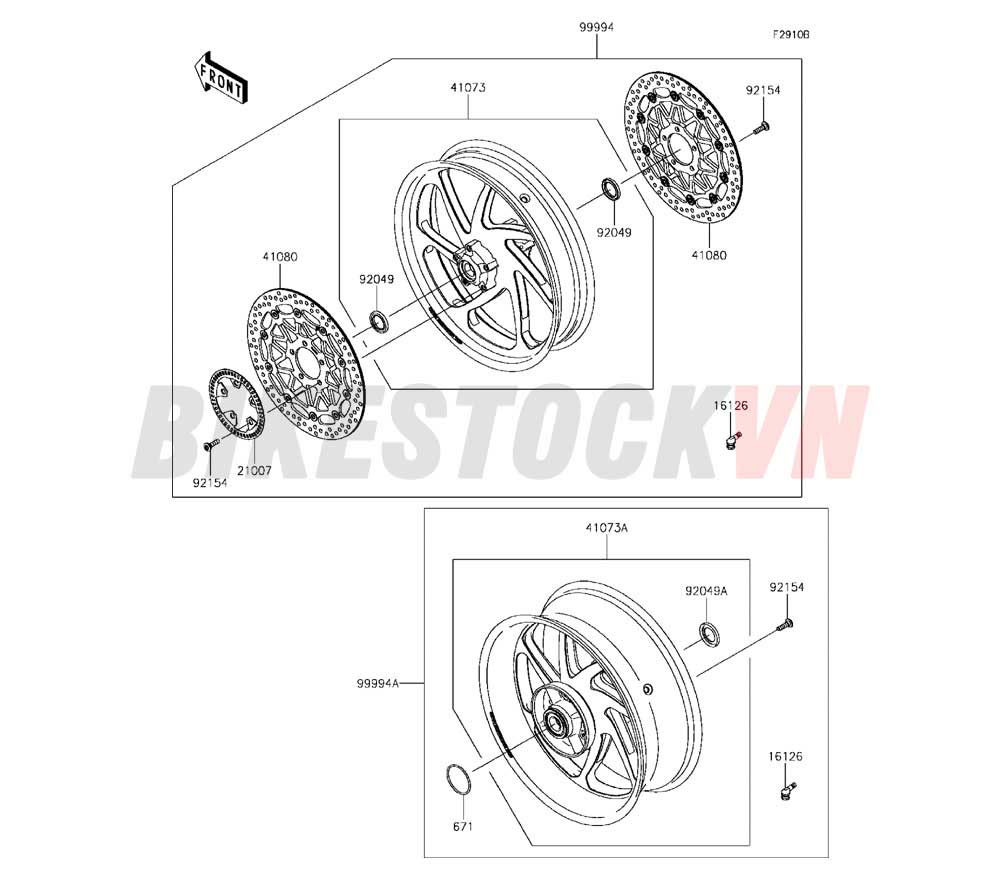 CHASSIS ACCESSORY(MARCHESINI WKEEL)