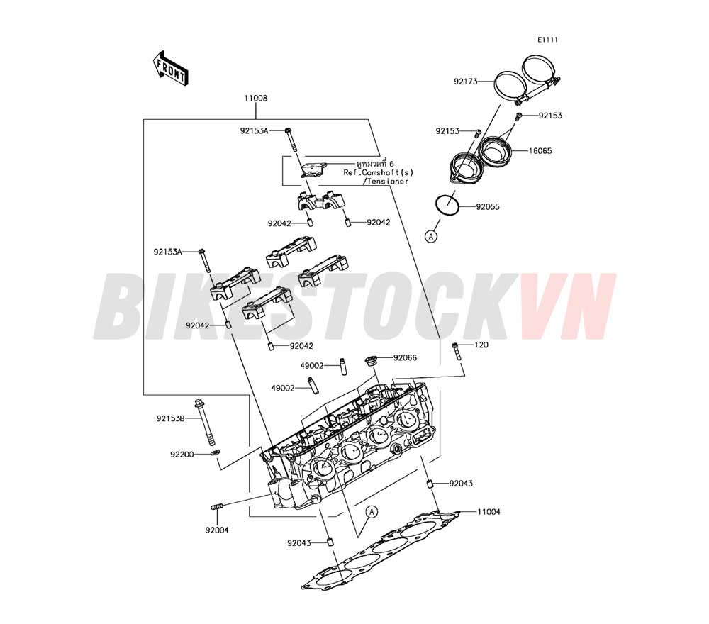 ENGINE CYLINDER HEAD