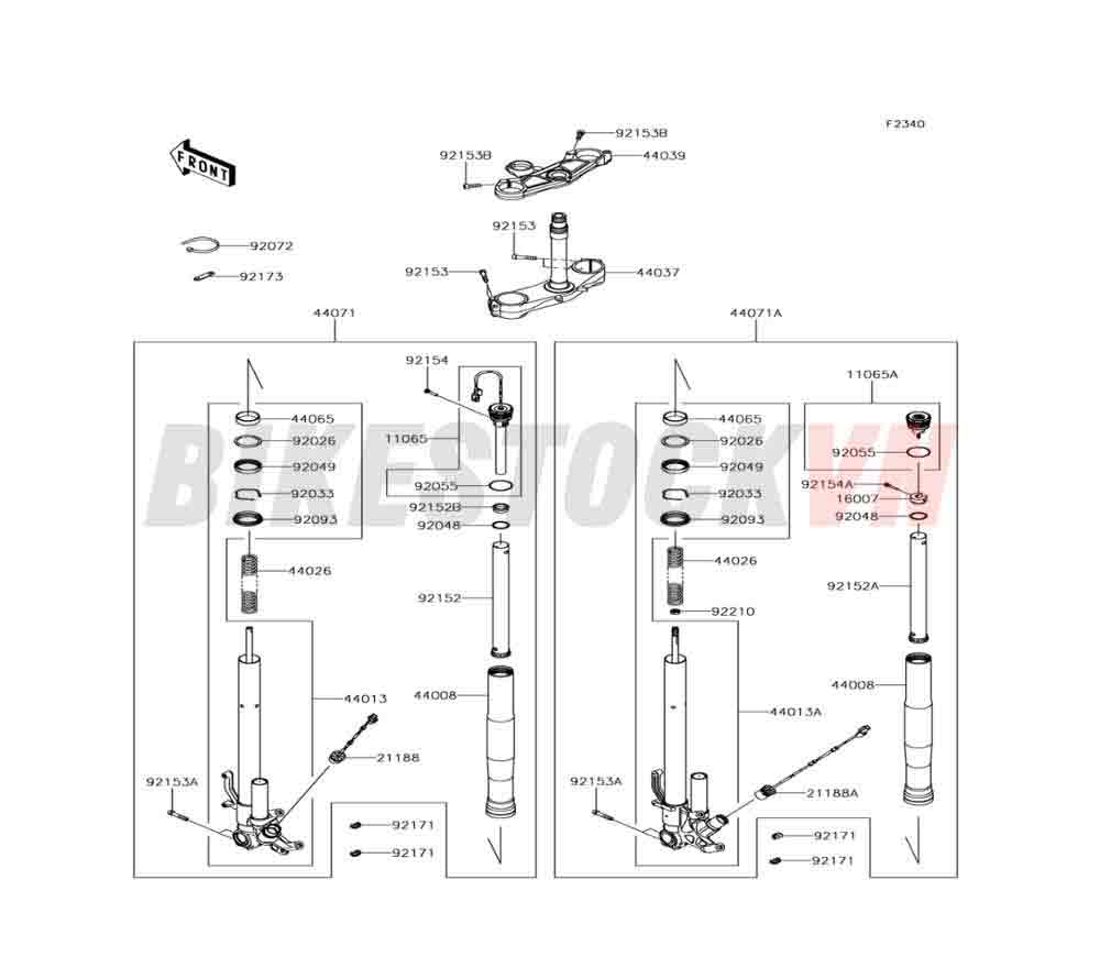 CHASSIS FRONT FORK