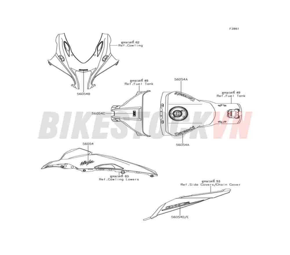 CHASSIS DECALS