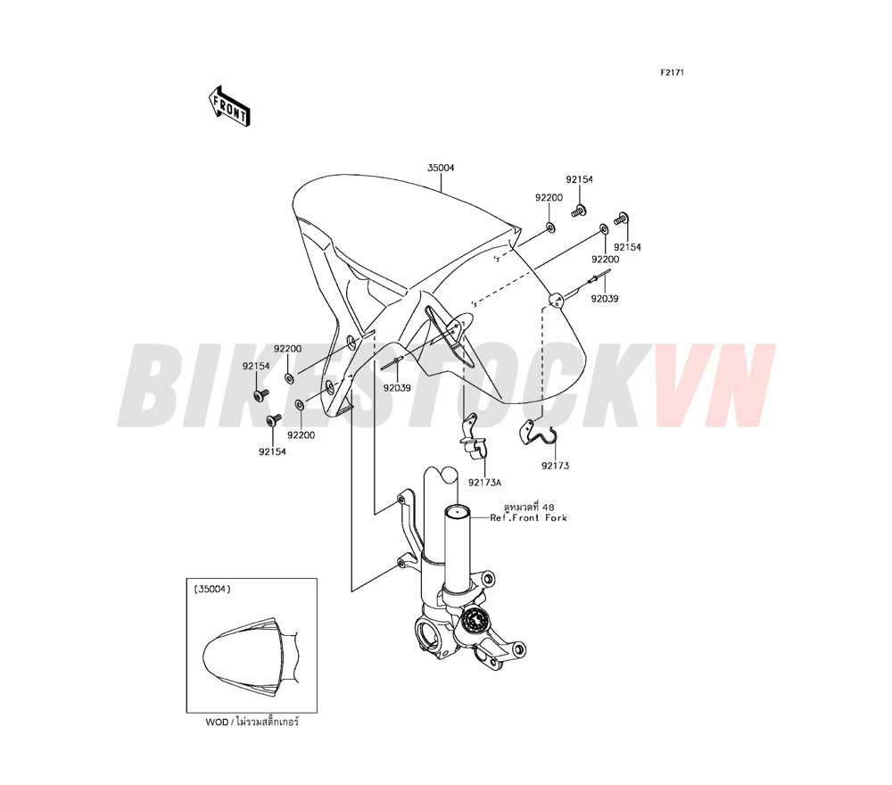 CHASSIS FRONT FENDER(S)