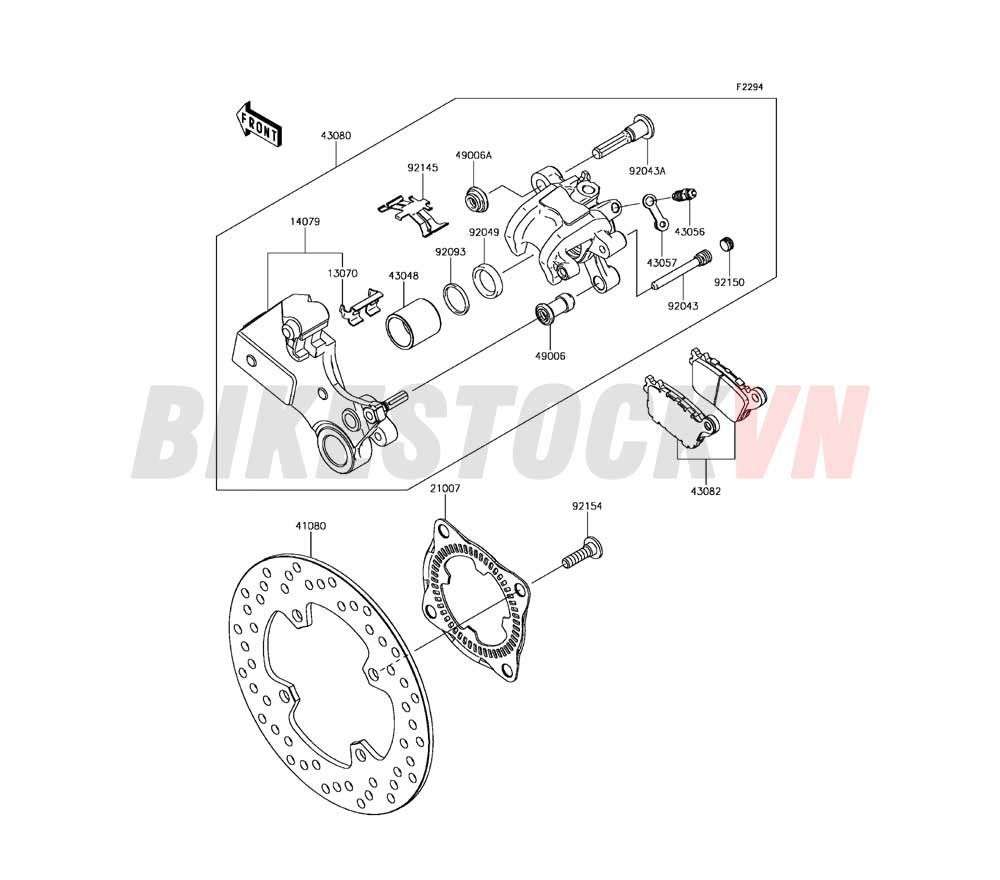 CHASSIS REAR BRAKE