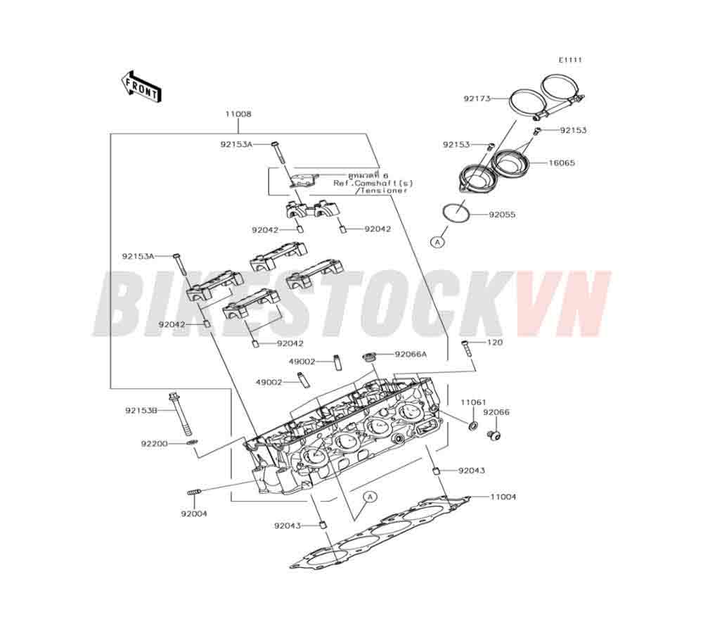 ENGINE CYLINDER HEAD