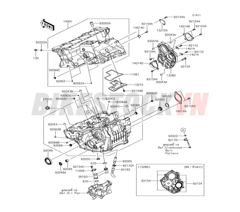 ENGINE CRANKCASE