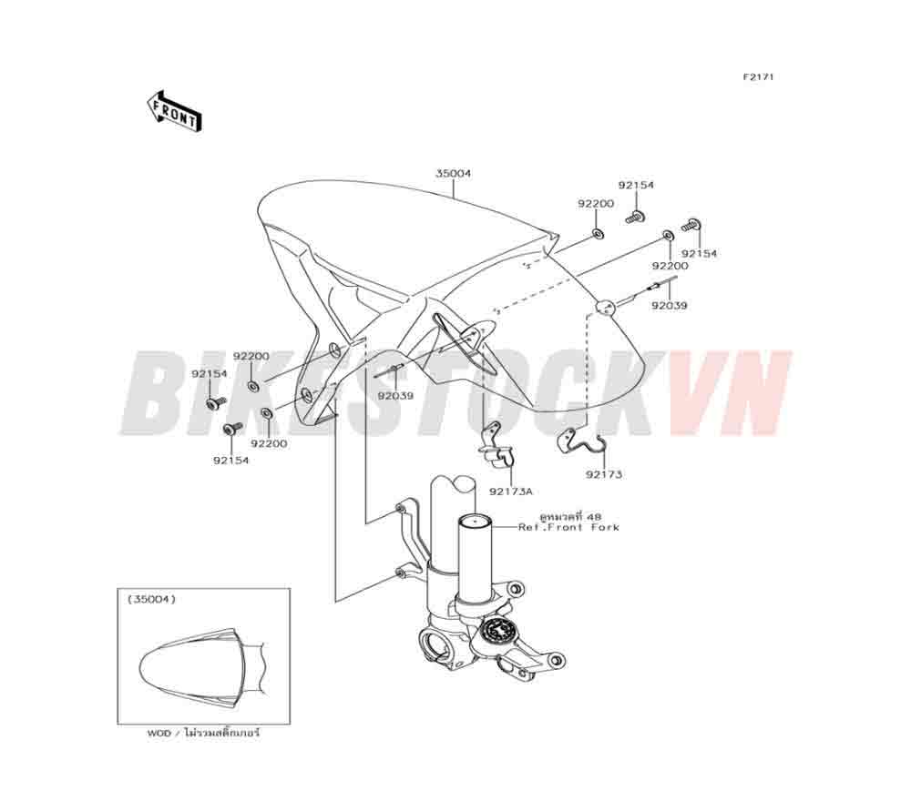 CHASSIS FRONT FENDER(S)