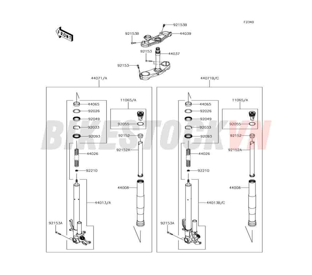 CHASSIS FRONT FORK