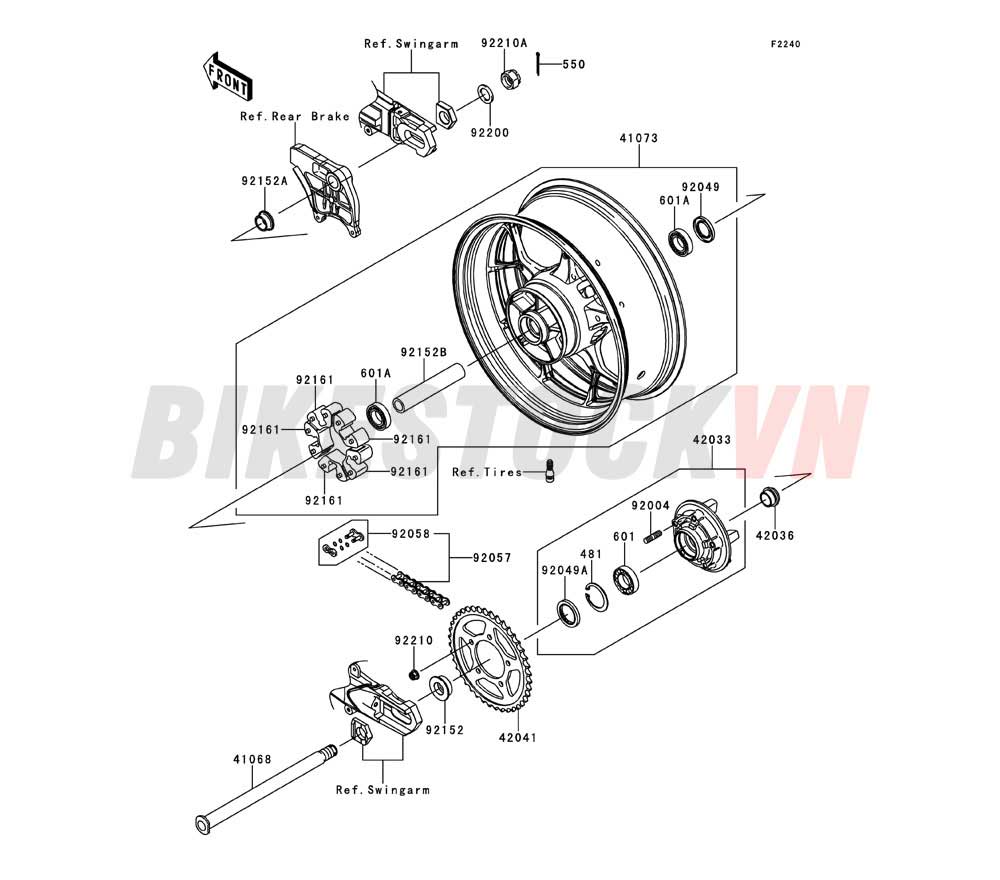 CHASSIS REAR HUB