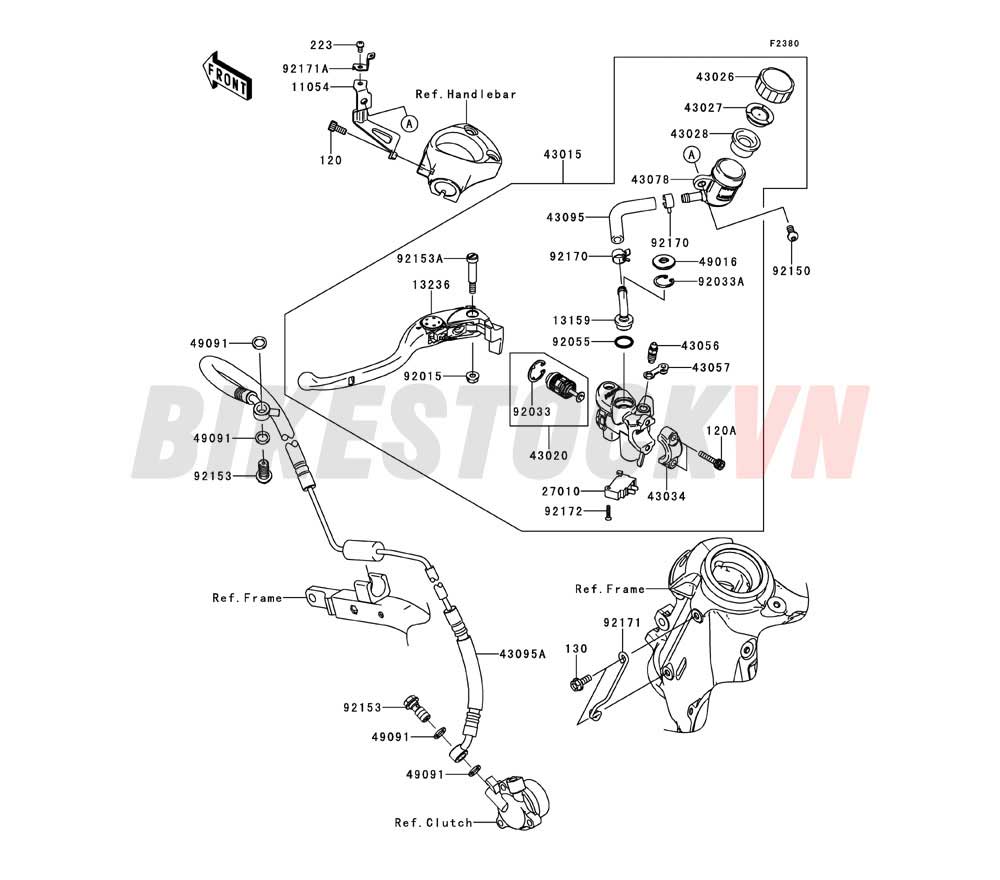 CHASSIS CLUTCH MASTER CYLINDER