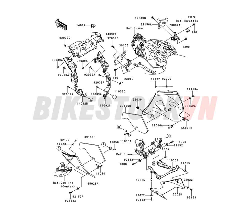 CHASSIS COWLING LOWERS(1/2)