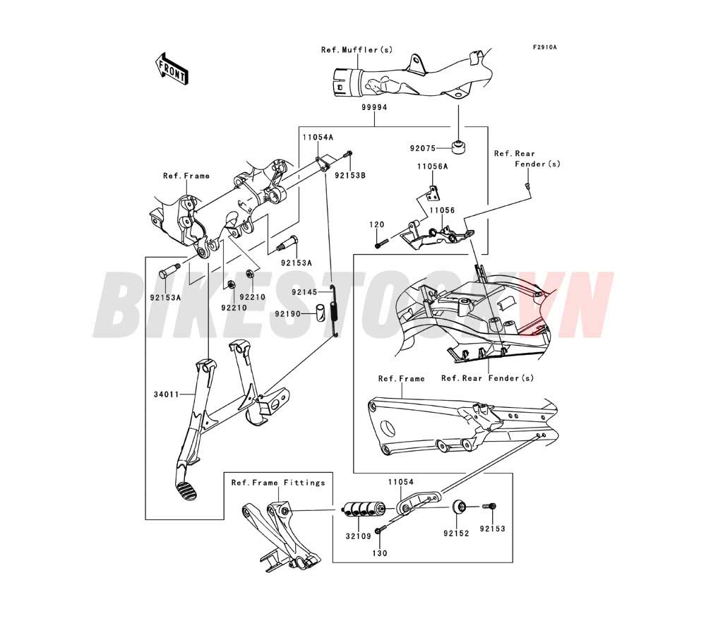 CHASSIS ACCESSORY(CENTERSTAND)