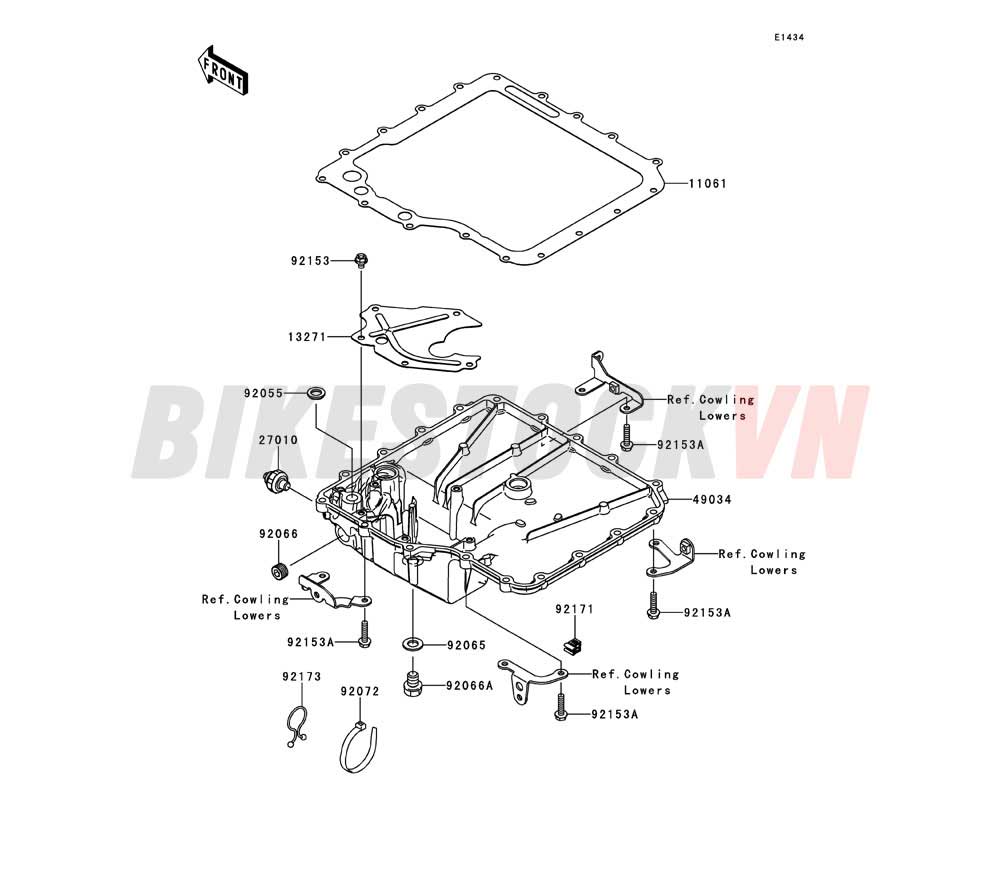 ENGINE OIL PAN