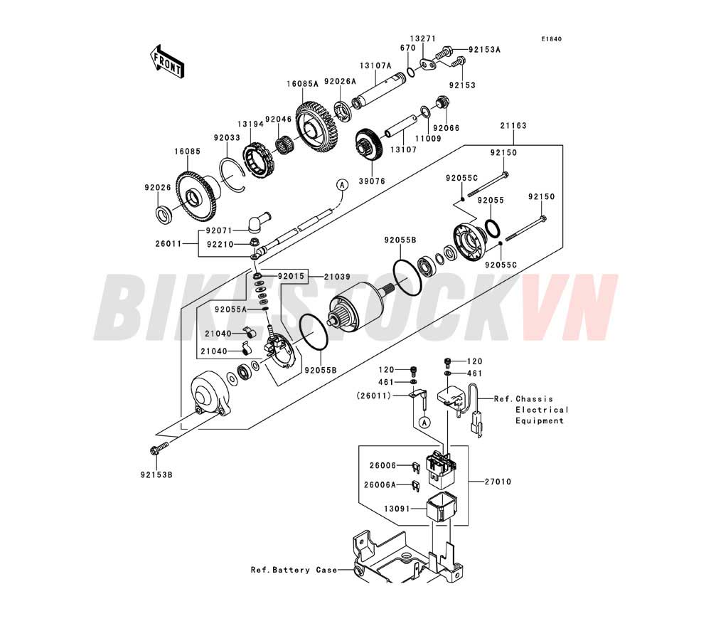 ENGINE STARTER MOTOR