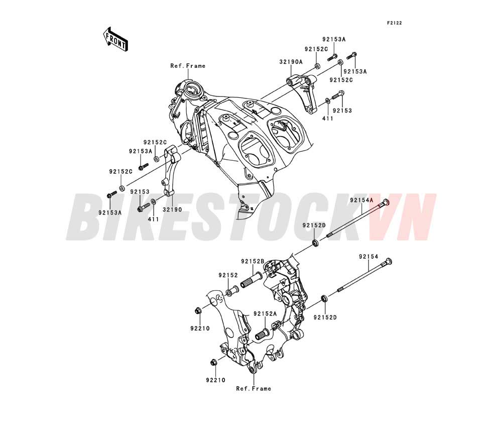 CHASSIS ENGINE MOUNT