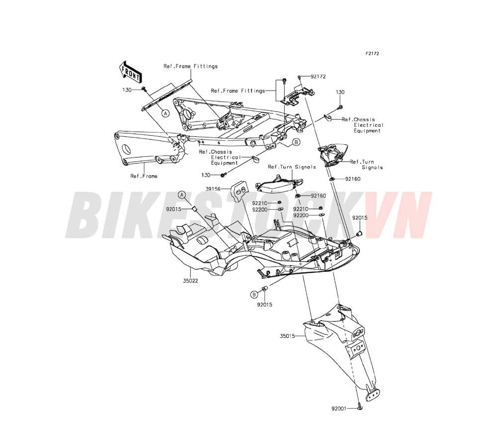 CHASSIS REAR FENDER(S)