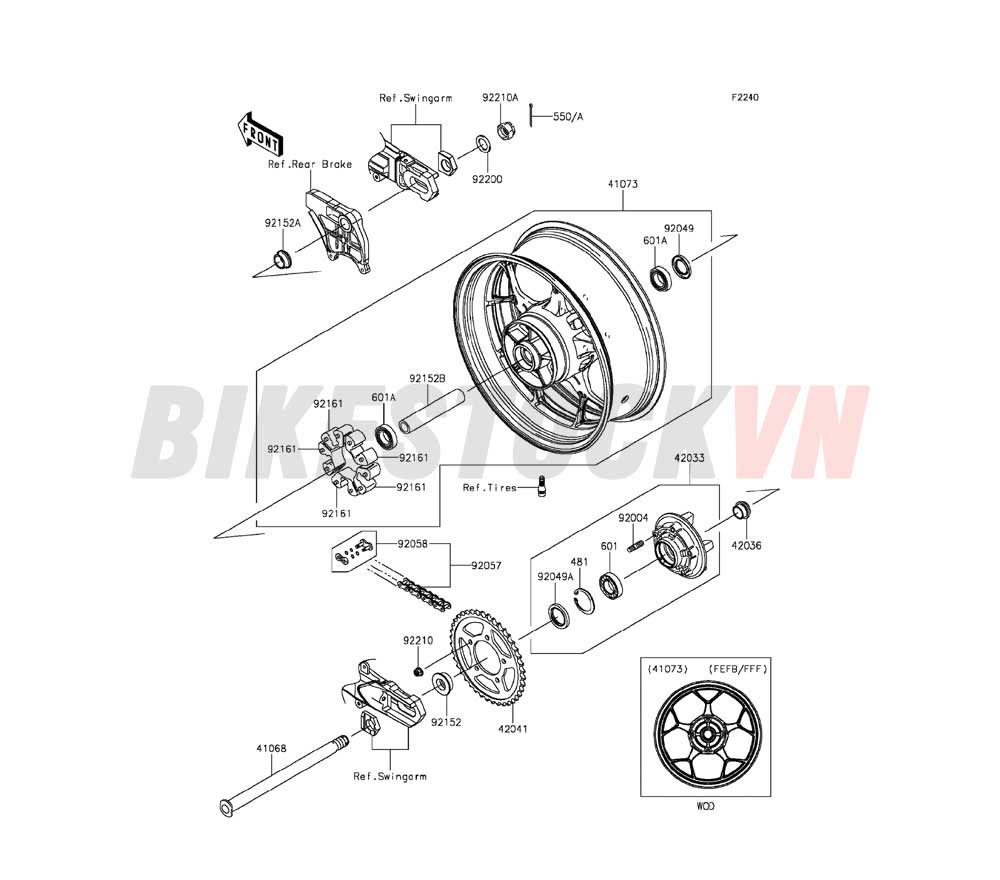 CHASSIS REAR HUB