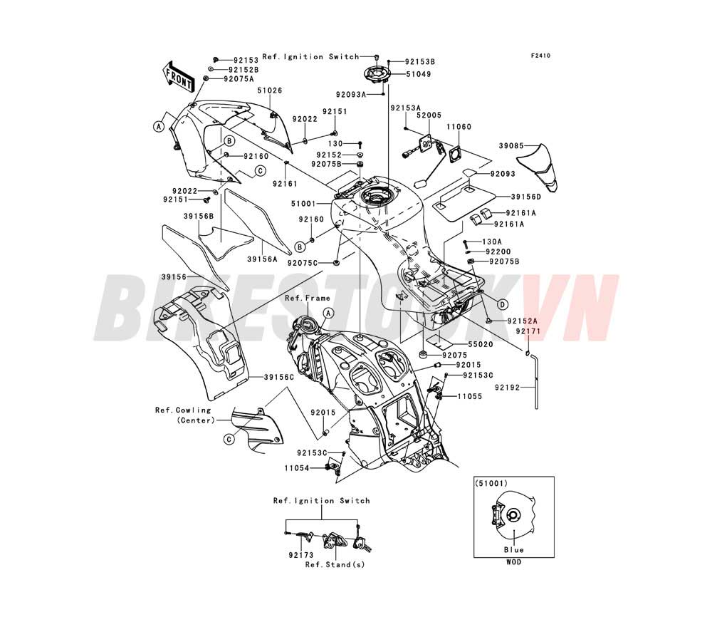 CHASSIS FUEL TANK