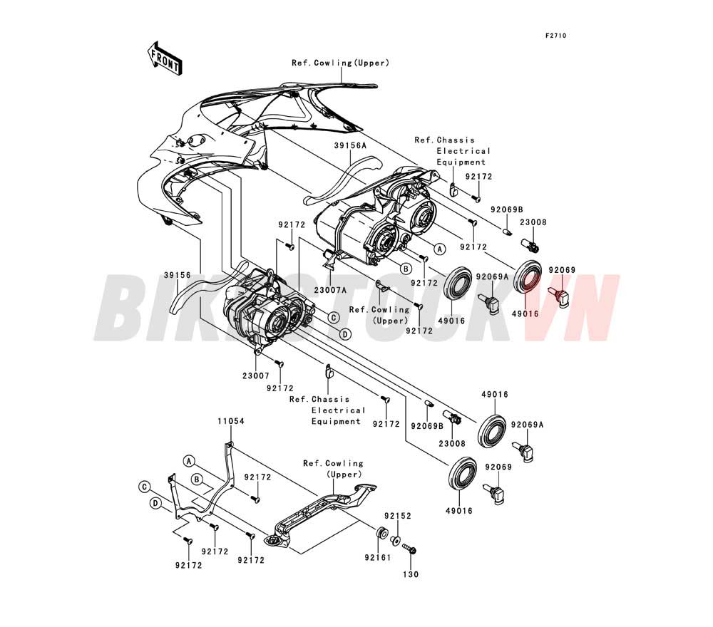 CHASSIS HEADLIGHT