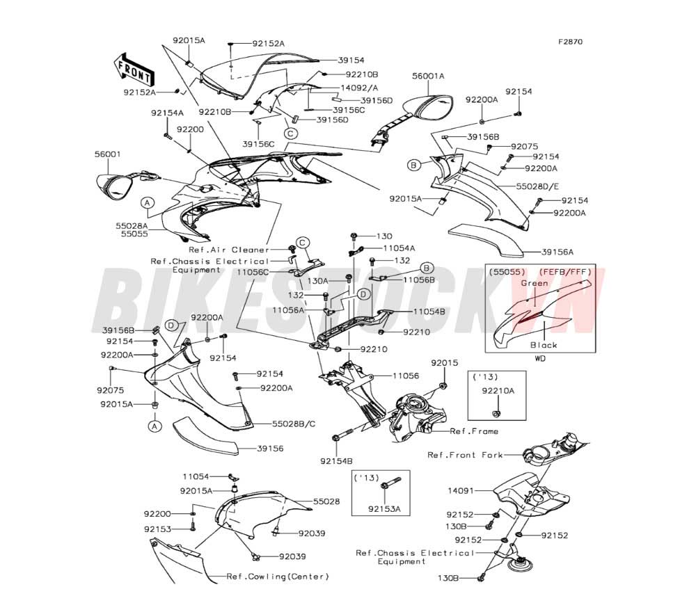 CHASSIS COWLING(UPPER)