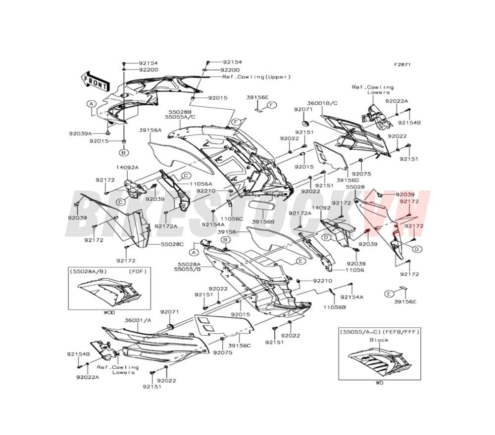 CHASSIS COWLING(CENTER)