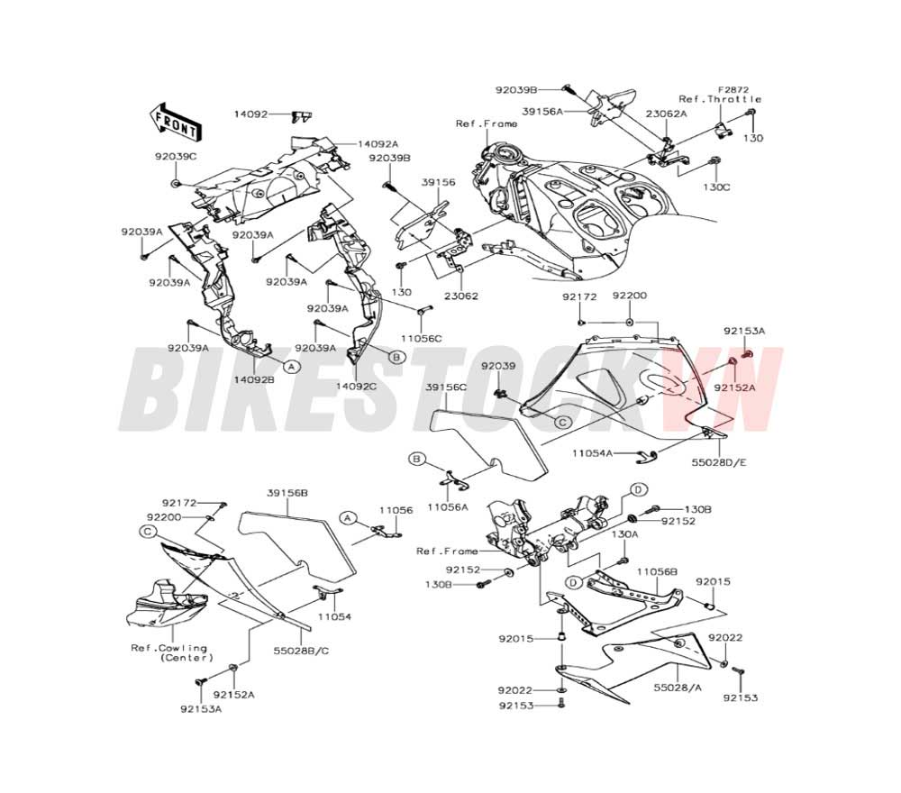 CHASSIS COWLING LOWERS