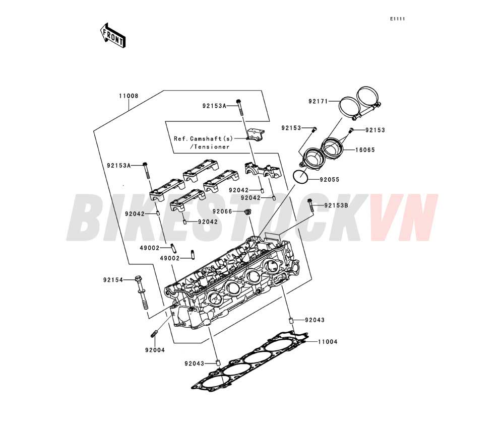 ENGINE CYLINDER HEAD