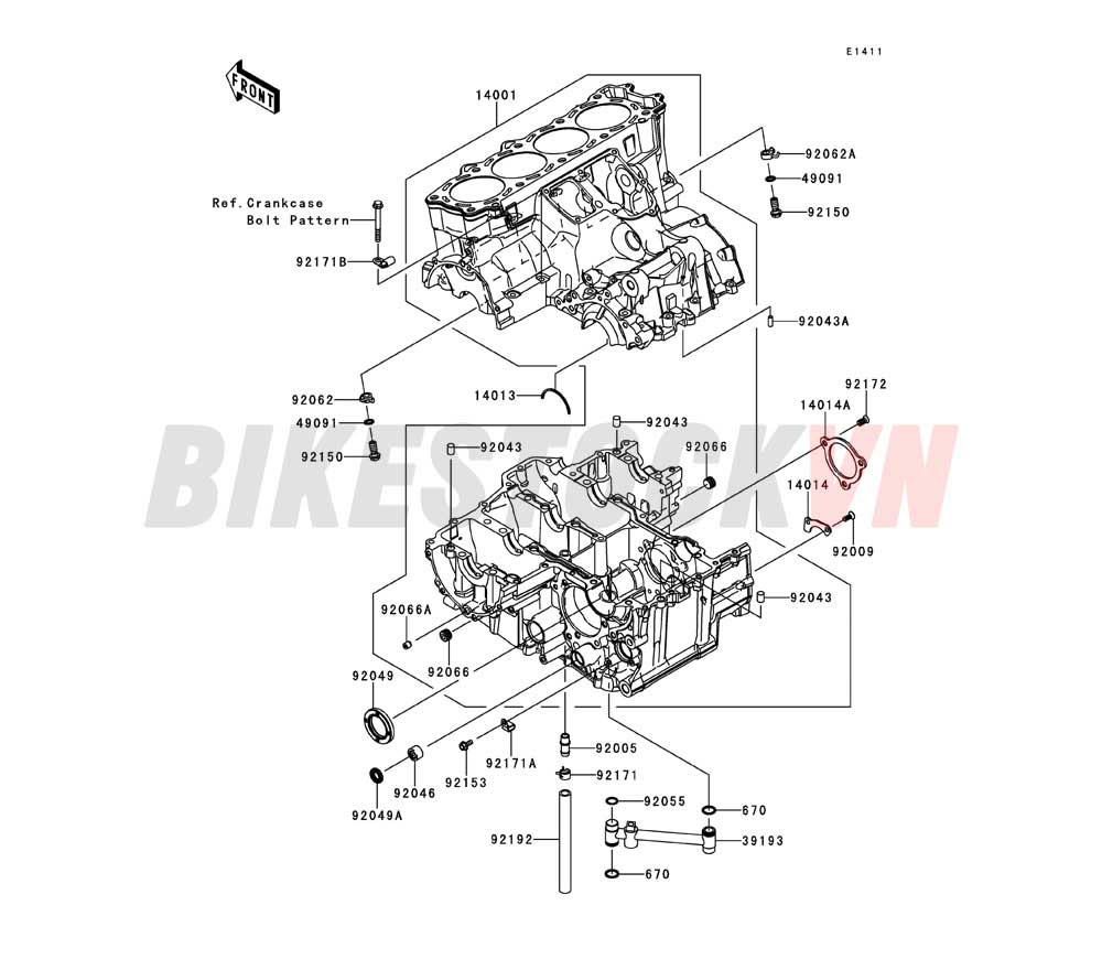 ENGINE CRANKCASE