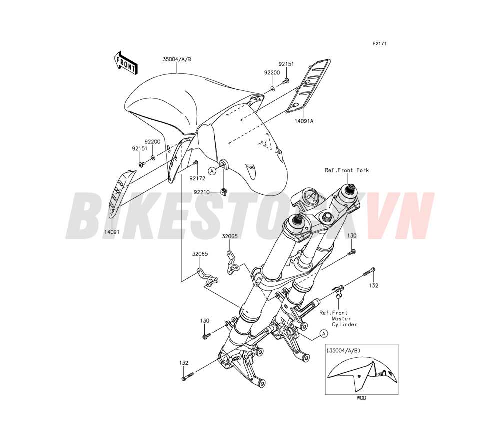 CHASSIS FRONT FENDER