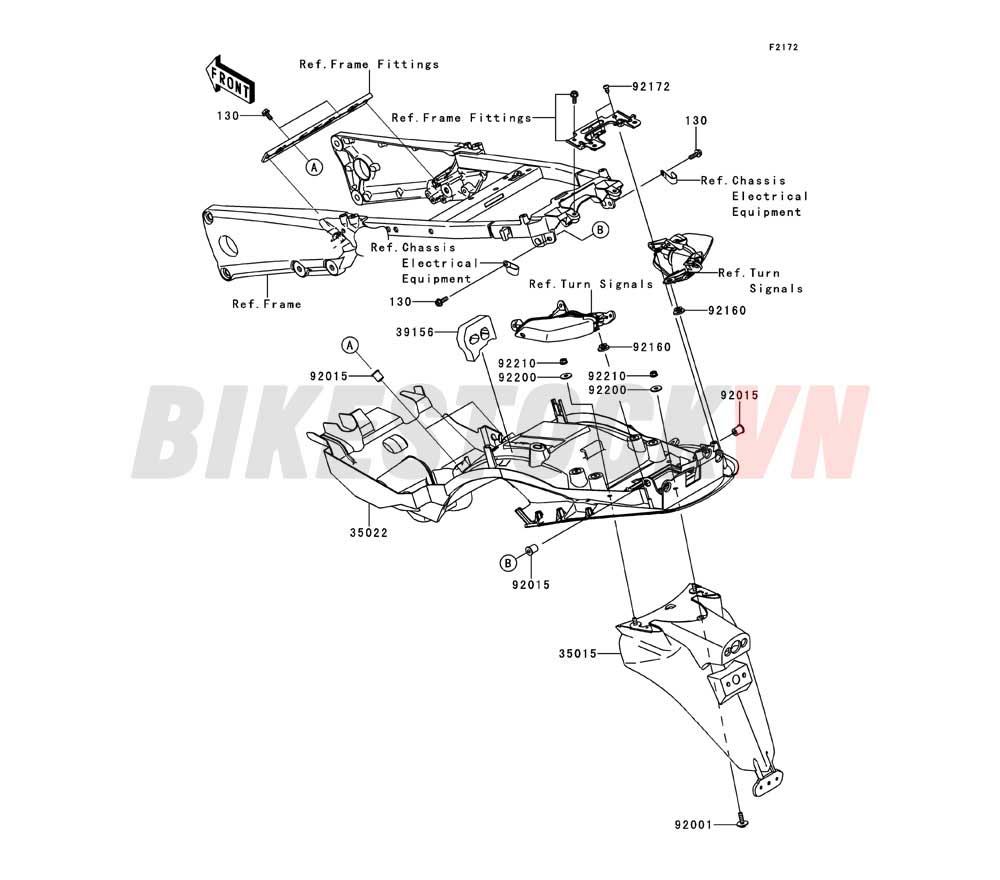 CHASSIS REAR FENDER