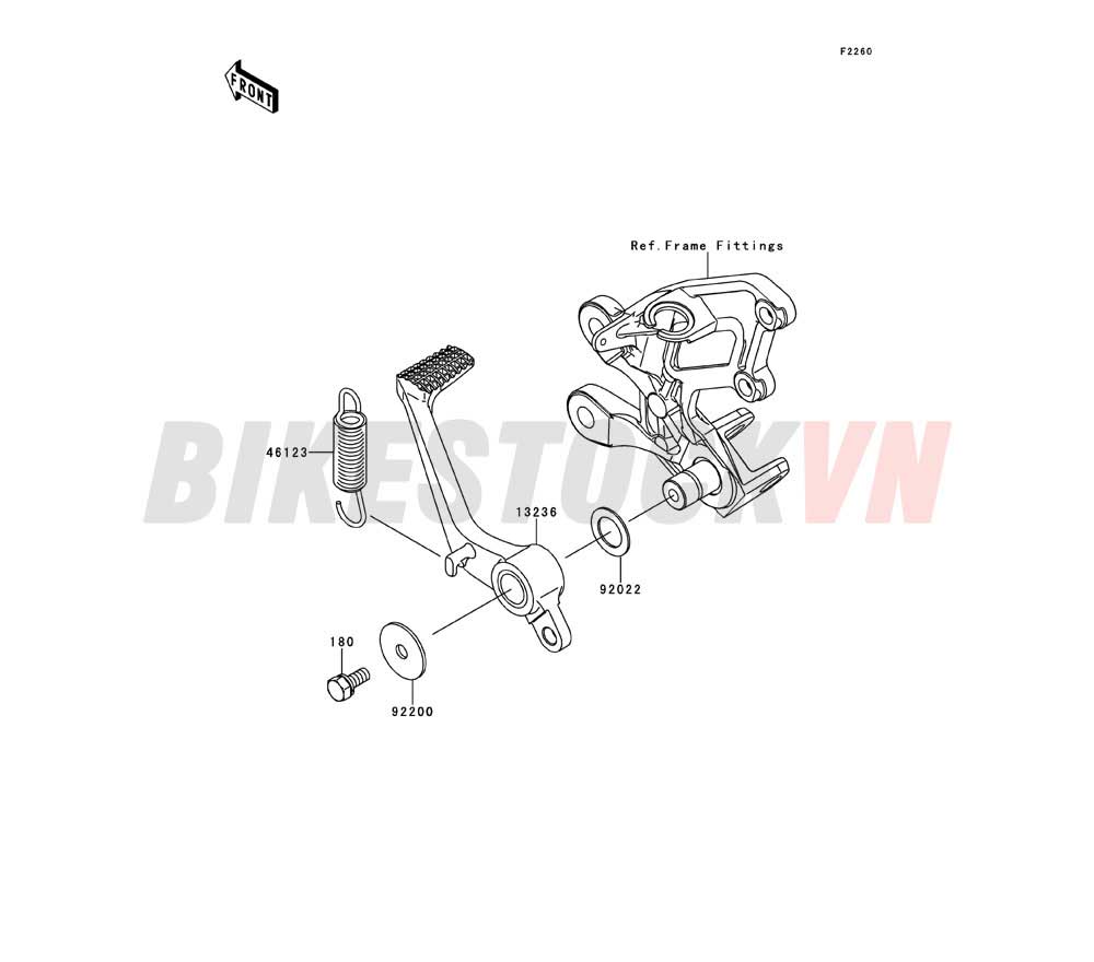 CHASSIS BRAKE PEDAL