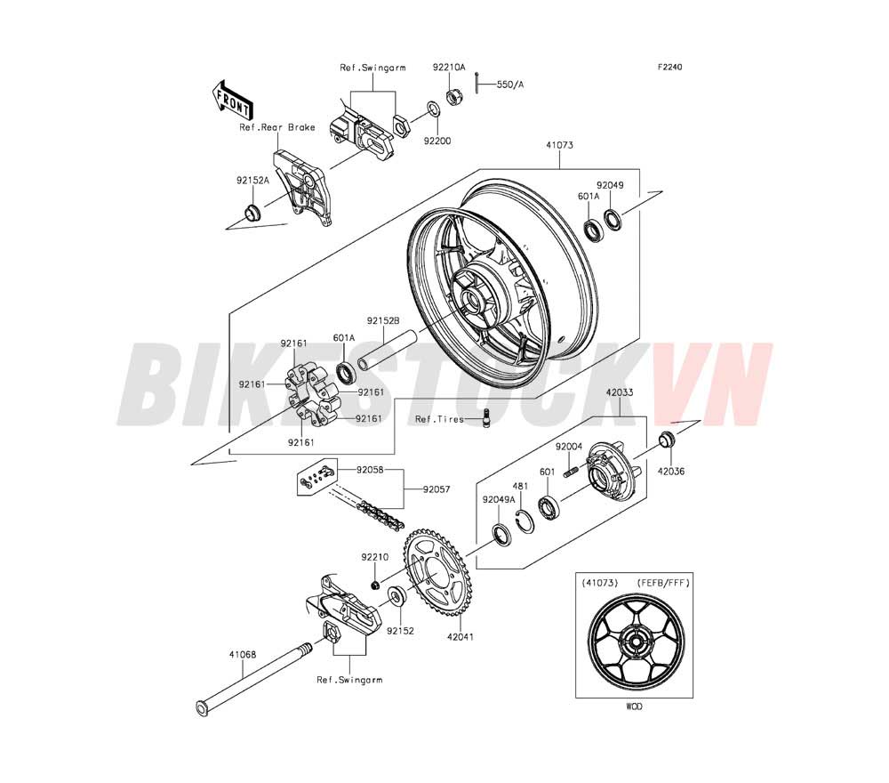 CHASSIS REAR HUB