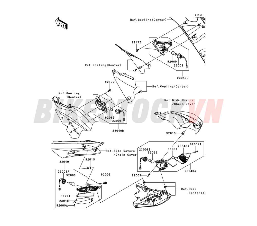 CHASSIS TURN SIGNALS