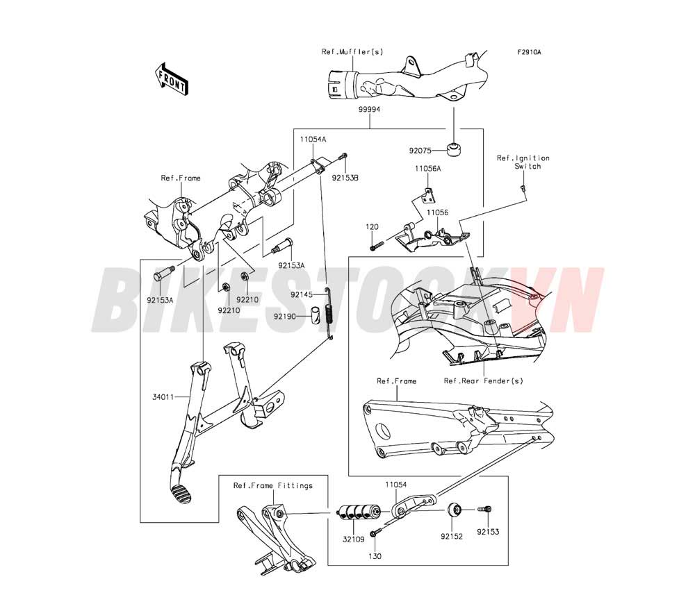 CHASSIS ACCESSORY(CENTERSTAND)