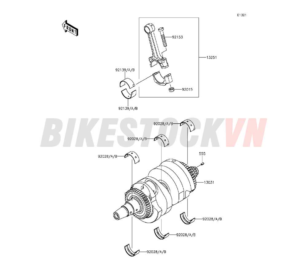 ENGINE CRANKSHAFT