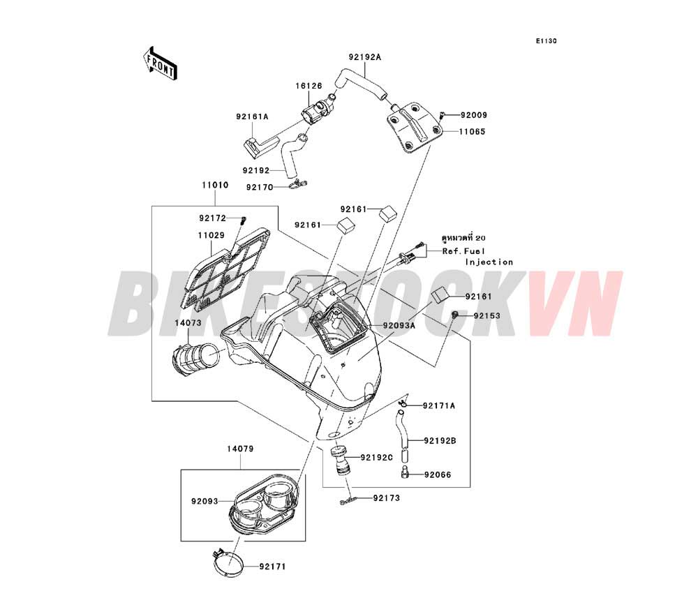 ENGINE AIR CLEANER