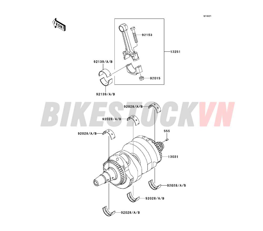 ENGINE CRANKSHAFT