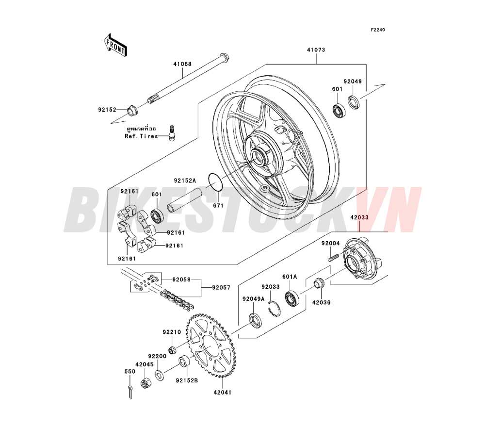 CHASSIS REAR HUB