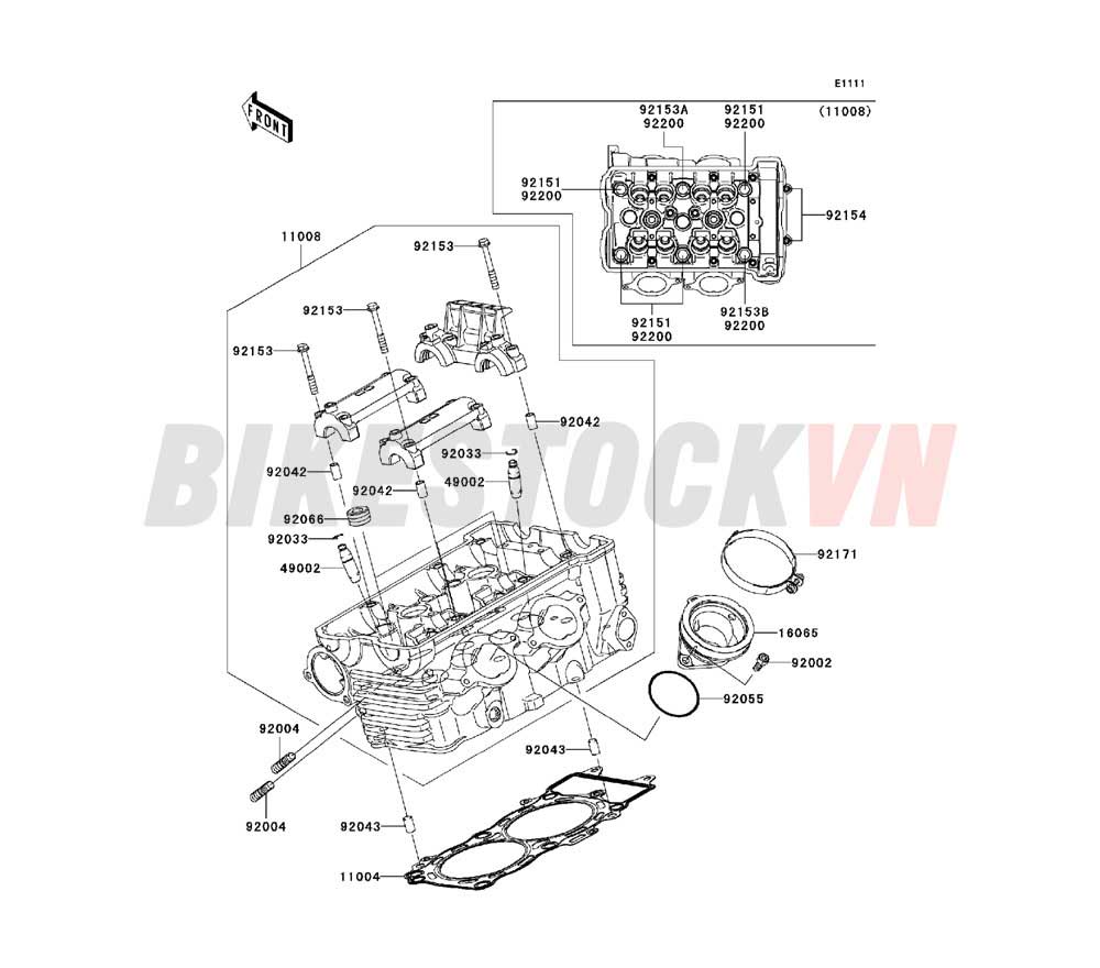 ENGINE CYLINDER HEAD