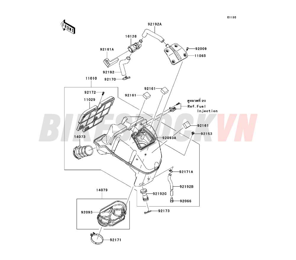 ENGINE AIR CLEANER