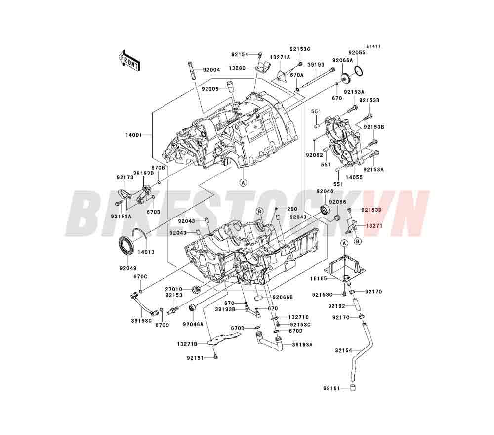 ENGINE CRANKCASE