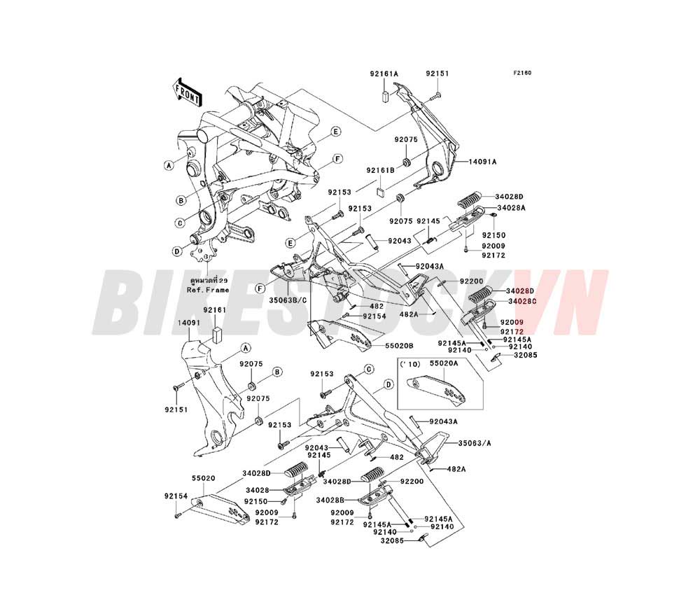 CHASSIS FOOTRESTS