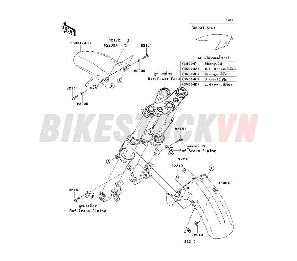 CHASSIS FRONT FENDER(S)