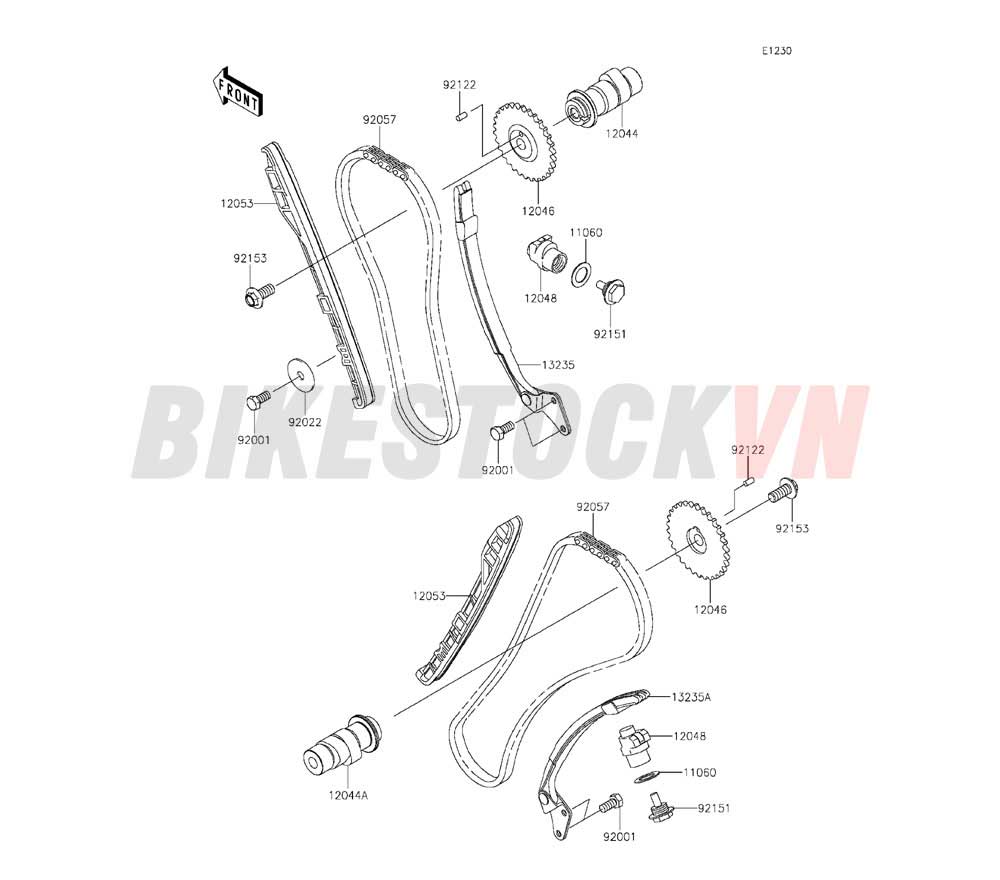 ENGINE CAMSHAFT(S)/TENSIONER