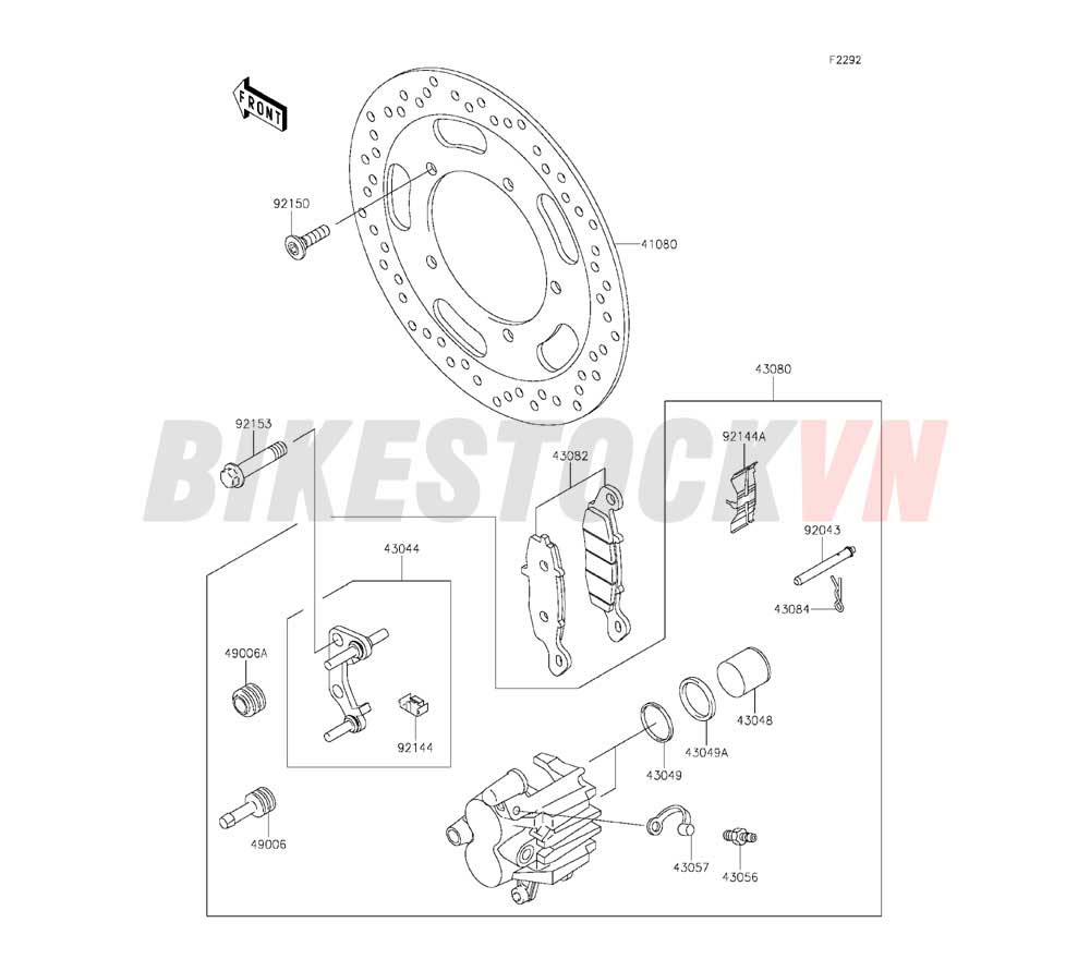 CHASSIS FRONT BRAKE