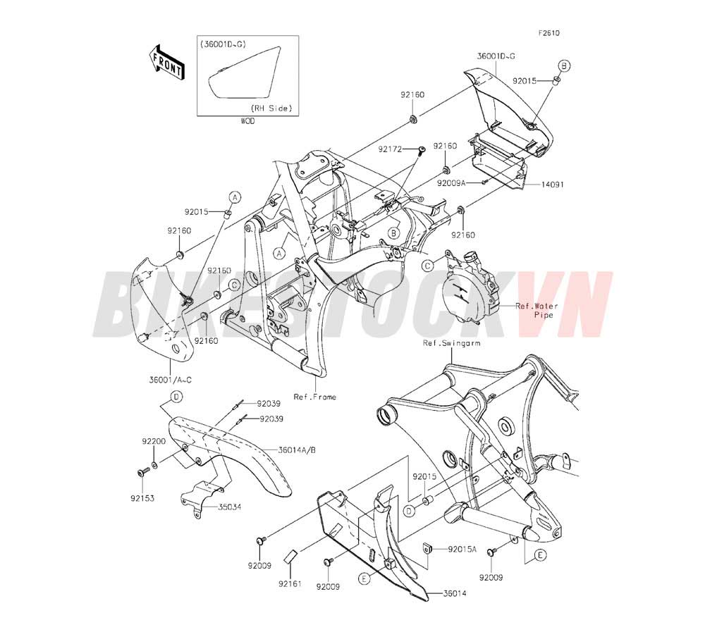 CHASSIS SIDE COVERS/CHAIN COVER