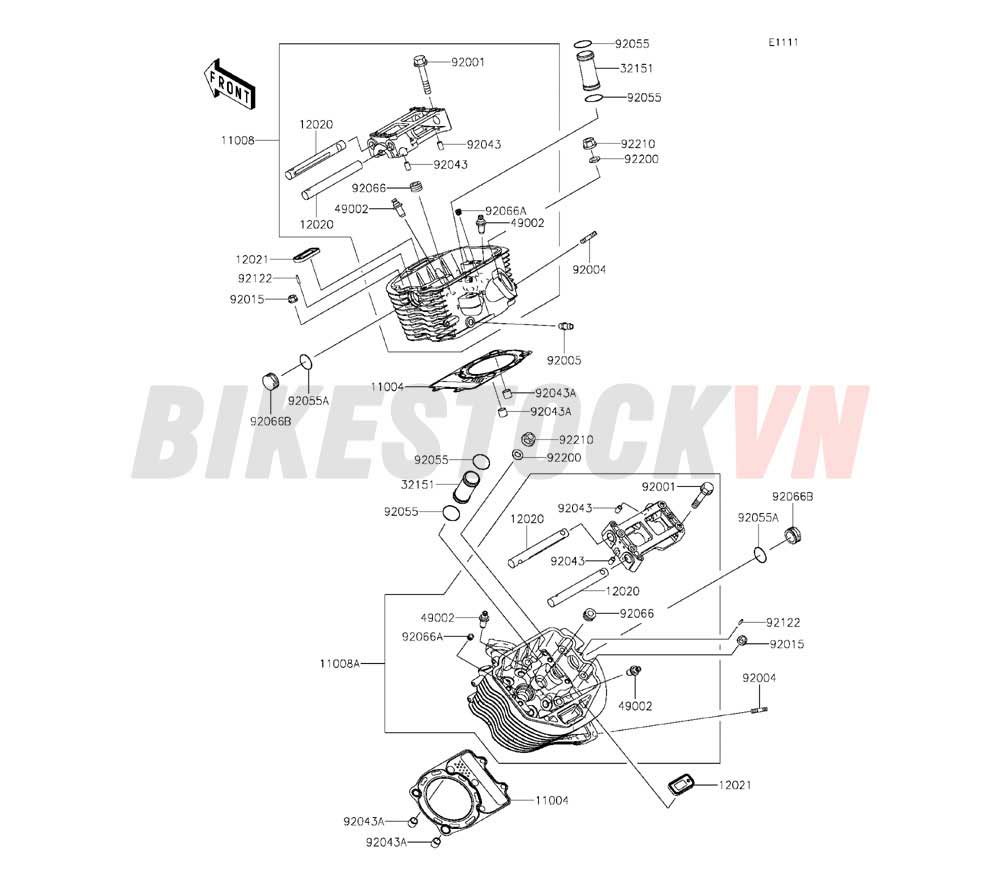 ENGINE CYLINDER HEAD