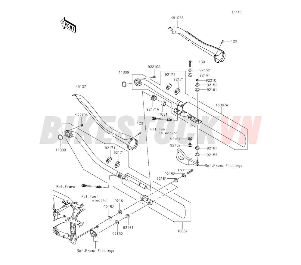 ENGINE MUFFLER(S)