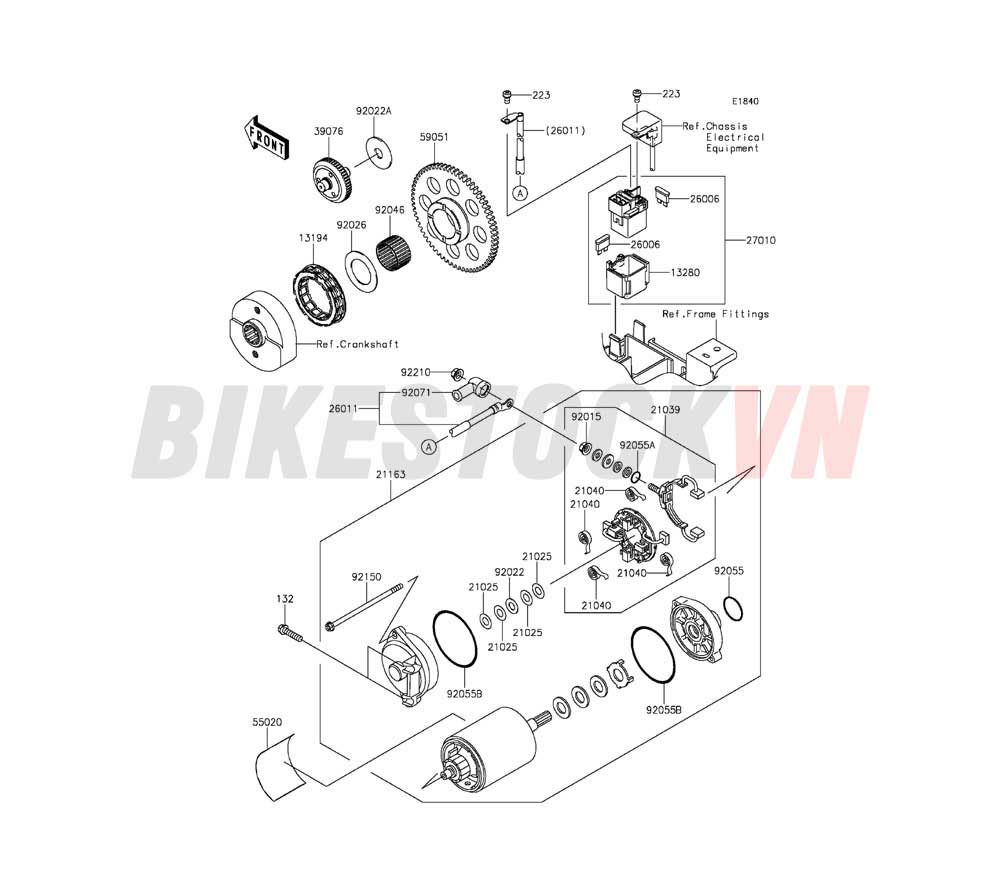 E-STARTER MOTOR